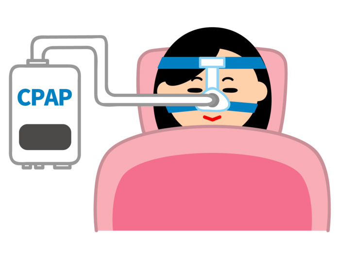 在宅PSGの実際の検査の様子